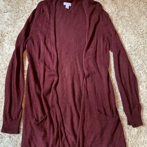 Old Navy Maroon Cardigan
